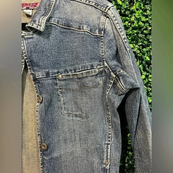 Silver Jeans Jean Jacket - Large - Picture 2 of 5